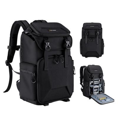25L Zaino Fotografia con Copertura Antipioggia Antifurto, Scomparto per Laptop da 16 Pollici- Backpack Nature Wander 03 （Nera）