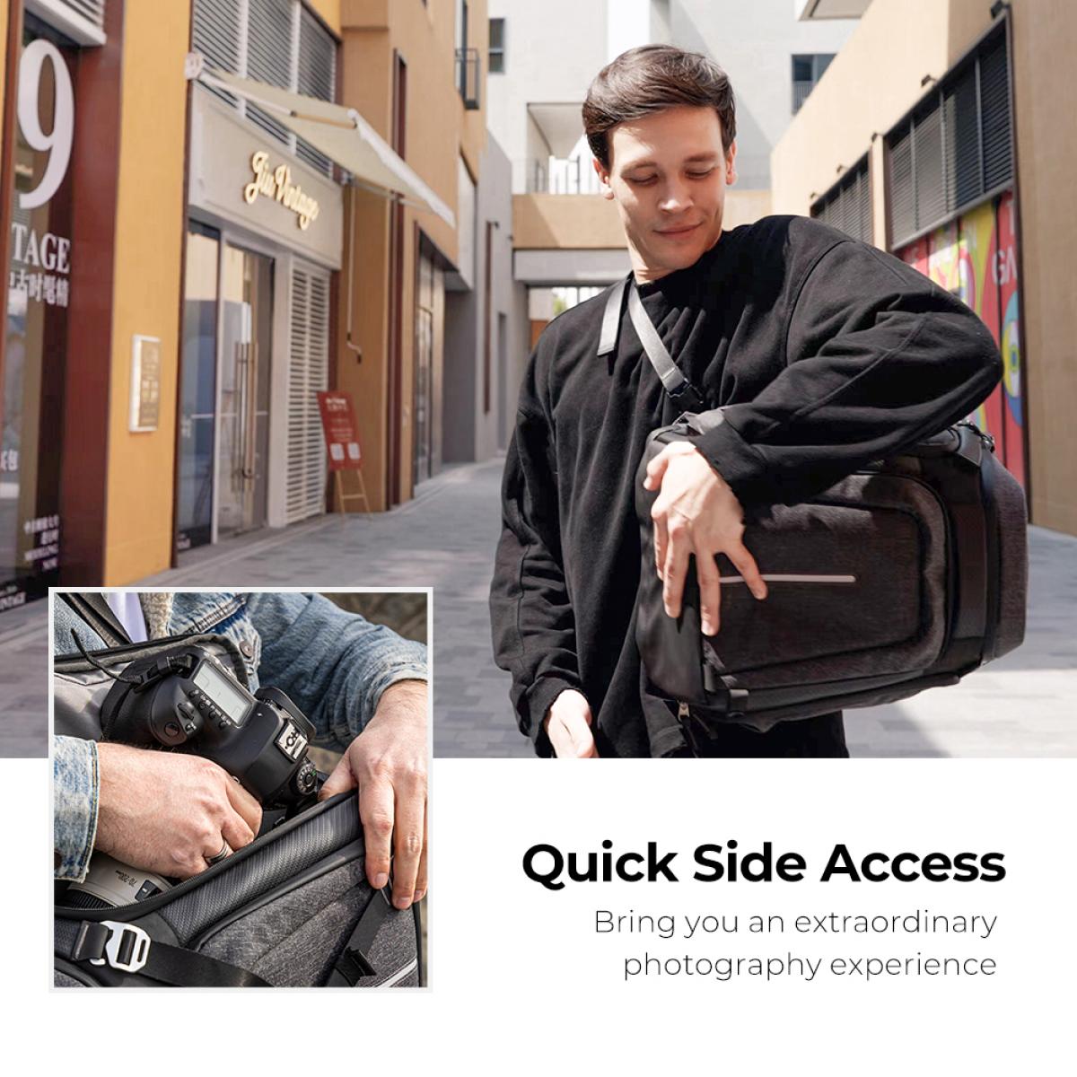 Valigetta Fotografica ODK100 | 23x19x11 Cm | Schiuma Customizzabile | Impermeabile IP67 | Per Fotocamere E Droni - Foto 11