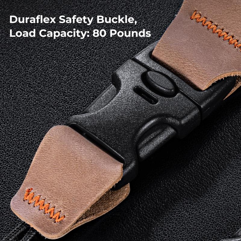 Adjust the strap length to your desired preference.