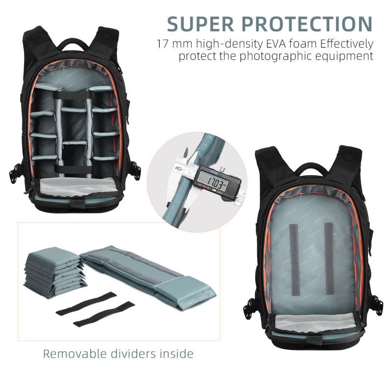 Choosing the right backpack size and design for camera gear