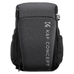 Plecak K&F Concept Camera Alpha Air 25L, torby na aparat dla fotografów o dużej pojemności z osłoną przeciwdeszczową, szare