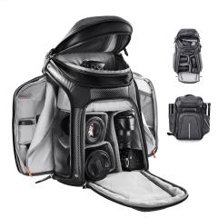 Profesjonalny plecak na aparat K&F Concept 25L, wodoodporny do aparatu Canon, Sony, aparatu Nikon, laptopa 15,6", drona DJI, statywu do aparatu