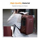 22L Zaino per fotocamera antiurto impermeabile scomparto borsa fotografica rigida - Backpack Nature Wander 10(Rosso)