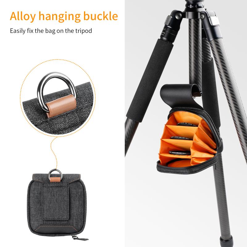 Camera bag options for safe and convenient transportation.