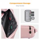 K&F Concept 10L Borsa a Tracolla per Fotocamera, impermeabile Borsa per Fotocamera a Spalla Singola Zaino Fotografico Piccolo Casual Borsa Fotocamera Compatibile con macchina fotografica SLR DSLR - Sling Bag Urban Wander 01 Rosa