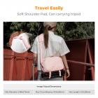 K&F Concept 10L Borsa a Tracolla per Fotocamera, impermeabile Borsa per Fotocamera a Spalla Singola Zaino Fotografico Piccolo Casual Borsa Fotocamera Compatibile con macchina fotografica SLR DSLR - Sling Bag Urban Wander 01 Rosa