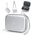 K&F Concept digitalkameraveske vanntett og beskyttende liten kameraveske lett kameraveske med 2 bæremåter - slyngeveske 1L Urban Wander 07 (sølv)