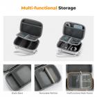 K&F Concept digitalkameraveske vanntett og beskyttende liten kameraveske lett kameraveske med 2 bæremåter - slyngeveske 1L Urban Wander 07 (sølv)