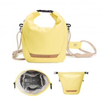 K&F Concept Camera Sling Bag Small Camera bag Lightweight Crossbody and Inner Liner Bag for Protection and Versatility, Yellow