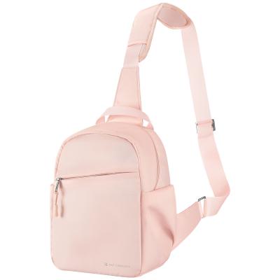K&F Concept Camera Sling Bag Lille kamera Crossbody Skulder Rygsæk DSLR/SLR/Spejlløst kamera Kompakt etui Fotograferingstasker 5L - Urban Wander 08 (Pink)
