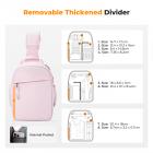 K&F Concept Kameraveske Liten Kamera Skulderveske DSLR/SLR/Speilløs Kamera Kompakt Veske Fotovesker 5L, Urban Wander 05 Lyserosa