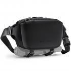 K&F Concept Alpha Kamera Askılı Çanta 4L Fotoğrafçılık Omuz Çantası, Canon / Nikon / Sony Kameralar / DJI Mavic İHA'larla Uyumlu - Askılı Çanta 4L Urban Wander 12 (Siyah)