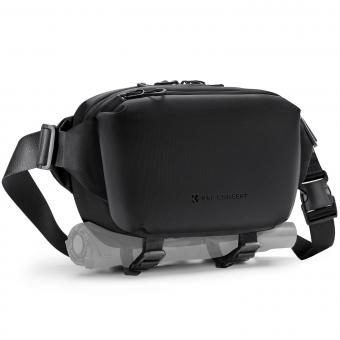K&F Concept Alpha Camera Sling Bag 4L Photography Shoulder Bag, Compatible with Canon / Nikon / Sony Camears / DJI Mavic Drones - Sling Bag 4L Urban Wander 12 (Black)