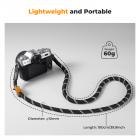 K&F Concept Tracolla per Fotocamera Tracolla per Fotocamera Adatta per Fotocamere SLR SLR Tracolla Urban Wander 05 Nera+Bianco