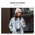 K&F Concept Tracolla per Fotocamera Tracolla per Fotocamera Adatta per Fotocamere SLR SLR Tracolla Urban Wander 05 Rosa