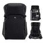 K&F Concept 30L Zaino Fotografico, Zaino Professionale impermeabile per DSLR con inserto rimovibile personalizzabile, spallacci regolabili, adatto per laptop da 15", attrezzatura fotografica - Backpack 30L Star Wander 01 (Nero)