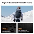 K&F Concept 30L Zaino Fotografico, Zaino Professionale impermeabile per DSLR con inserto rimovibile personalizzabile, spallacci regolabili, adatto per laptop da 15", attrezzatura fotografica - Backpack 30L Star Wander 01 (Nero)