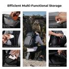 K&F Concept 30L Zaino Fotografico, Zaino Professionale impermeabile per DSLR con inserto rimovibile personalizzabile, spallacci regolabili, adatto per laptop da 15", attrezzatura fotografica - Backpack 30L Star Wander 01 (Nero)