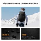 K&F Concept 40L Zaino Fotografico, Zaino Professionale impermeabile per DSLR con inserto rimovibile personalizzabile, spallacci regolabili, adatto per laptop da 15", attrezzatura fotografica - Backpack 40L Star Wander 01 (Nera)