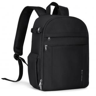 13L Zaino Fotografico con apertura frontale ad accesso rapido, tracolla per treppiede e design a doppio scopo per viaggi e uso quotidiano -Backpack Nature Wander 12 Nera 13L Zaino Fotografico con apertura frontale ad accesso rapido, tracolla per treppiede e design a doppio scopo per viaggi e uso quotidiano -Backpack Nature Wander 12 Nera