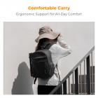 13L Zaino Fotografico con apertura frontale ad accesso rapido, tracolla per treppiede e design a doppio scopo per viaggi e uso quotidiano -Backpack Nature Wander 12 Nera