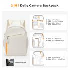 K&F Concept 5L kamerataske, let skuldertaske til fotografer, passer til 9,7"