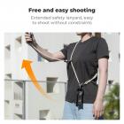 K&F Concept - Tracolla con cordino da collo e vite da 1/4" per Pocket 3, tracolla per accessori DJI OSMO Pocket 3, Beige