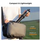 K&F CONCEPT Popod 72" telefonstativ, 3-i-1 klips og magnetisk selfiestang med fjernbetjening, automatisk telefonstativ, kompatibel med iPhone 17-12-serien af ​​Android-telefoner, 1/4" skruetilbehør