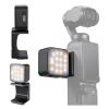 DJI Osmo Pocket 3 için K&F Concept Manyetik Mini Işık, 1W USB C Şarj Edilebilir Yardımcı LED Dolgu Aydınlatması, Renk Sıcaklığı 3 Seviye Ayarlanabilir 3000K/4500K/6000K, Parlaklık 2 Seviye Video Lambası