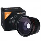 58mm Fisheye Lens 0.35X HD Wide Angle with Macro Close Up