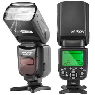 KF590C E-TTL Flash per Canon EOS Rebel GN56