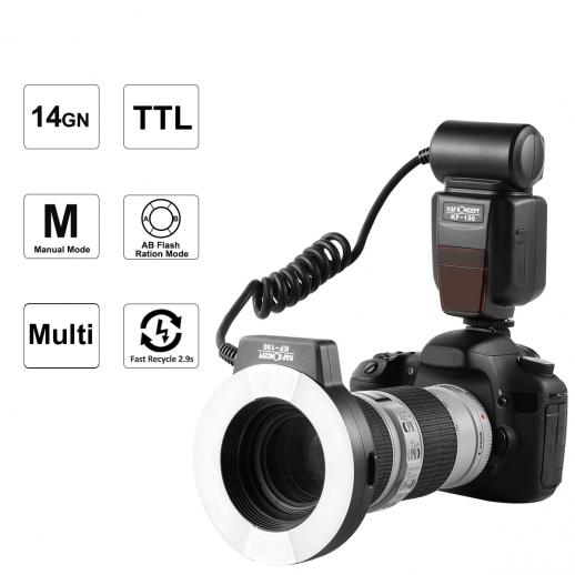 Canon EOS 7D Dual Macro LED Ring Light / Flash (Applicable For All Canon  Lenses) (CAMERA NOT INCLUDED) - Walmart.com