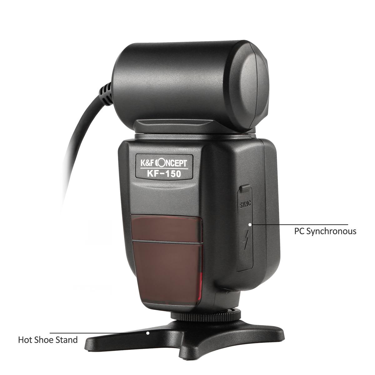 Flash macro anular 150 ETTL para Canon EOS K&F Concept