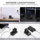 K&F Concept EN-EL15 Kit Batteria, Compatibile con Nikon DSLR D7000, D7100, D7200, D7500, D850, D810, D810A, D800E, D750, D610, D600(2 pezzi, Doppio USB Caricatore, 2100mAh)