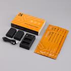 K&F CONCEPT Batteria LP-E6NH Set da 2 pezzi + caricabatterie LP-E6NH + set di panni per la pulizia da 10 pezzi, batteria LP-E6NH/LP-E6N/LP-E6 adattabile per fotocamere Canon, Canon EOS R5, EOS R6, EOS R, EOS 5D Mark adattabile IV, 5D Mark III, 5DS, 5D