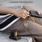 K&F CONCEPT Batteria LP-E6NH Set da 2 pezzi + caricabatterie LP-E6NH + set di panni per la pulizia da 10 pezzi, batteria LP-E6NH/LP-E6N/LP-E6 adattabile per fotocamere Canon, Canon EOS R5, EOS R6, EOS R, EOS 5D Mark adattabile IV, 5D Mark III, 5DS, 5D