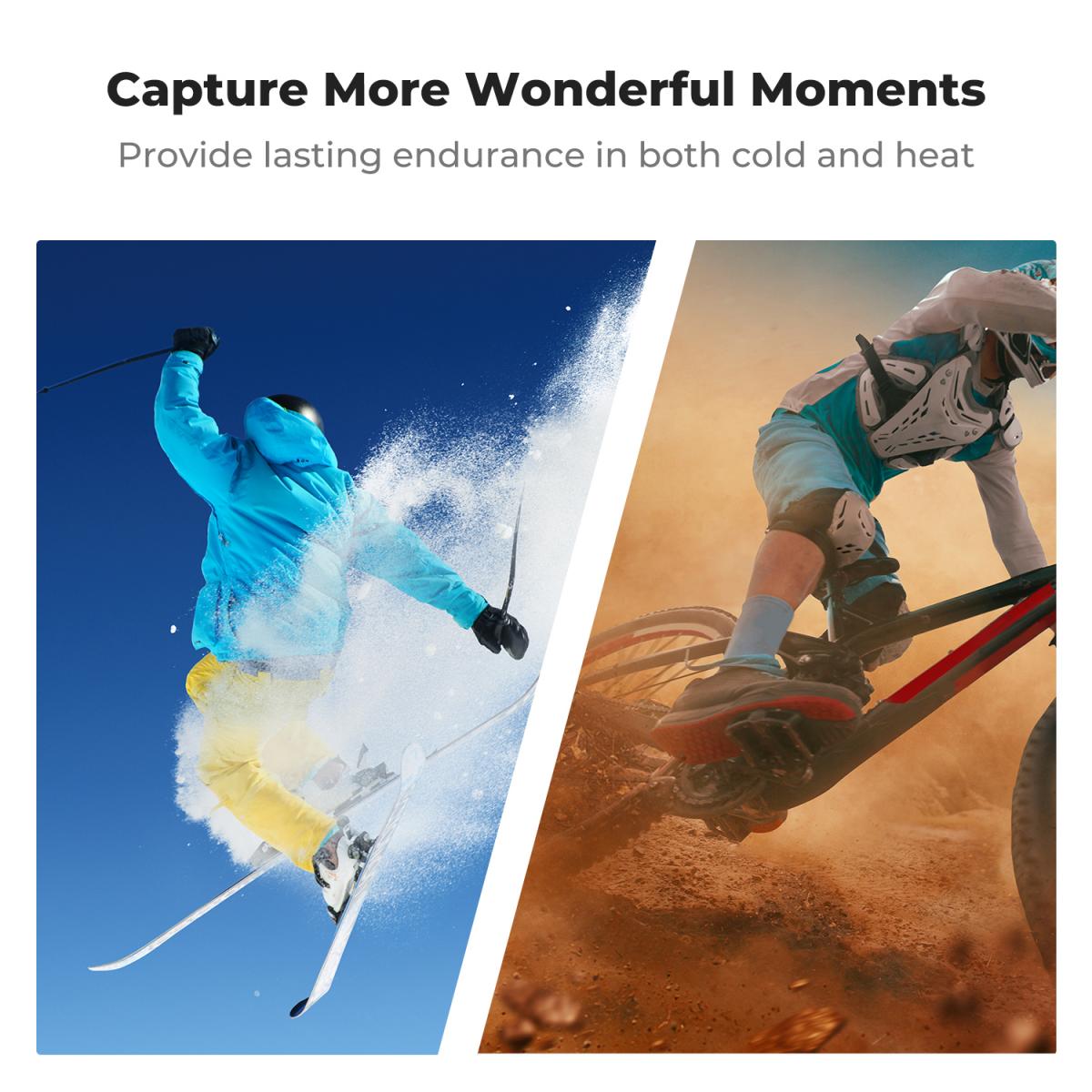 K&F Concept Hero 12 Batteria 3-Pack 1730mAh Enduro Batterie con Caricabatterie a 3 Slot Compatibile con GoPro Hero 12, GoPro Hero 11, GoPro Hero 10, GoPro Hero 9 Black Camera