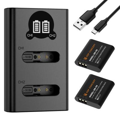 K&F Concept Premium er kompatibel med Ricoh-kameraerne GR III, GR III HDF, GR IIIx HDF, GR IIIX, WG-6 med DB-110-batterier samt med Olympus-kameraerne TG7/6/5/4 med Li-90B/Li-92B-batterier.