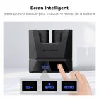 Chargeur K&F Concept LP-E6NH 18 W, double chargeur de batterie portable rapide pour Canon R7, R6, R5, R, 6D Mark II, 5D Mark IV, 5D Mark III, 5DS, 5DS R, 5D Mark II, 80D, 90D, 6D, 7D, 7D Mark II