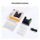 K&F Concept NP-FZ100 Caricabatterie portatile doppio da 18 W per Sony A7iii, A7iv, A7C, FX3, FX30, A9, A6600, A6700, ZV-E1, ZV-E10ii, Alpha 9, A9S, A7R III, A7R IV, A7R V