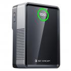 50Wh Mini batteria V-Port 3400mAh, 65W PD Type-C a ricarica rapida con schermo TFT, D-TAP, BP, Type-A, interfaccia DC, per monitor, fotocamera, luce fotografica, KF-V50