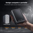 50Wh Mini batteria V-Port 3400mAh, 65W PD Type-C a ricarica rapida con schermo TFT, D-TAP, BP, Type-A, interfaccia DC, per monitor, fotocamera, luce fotografica, KF-V50
