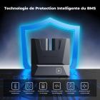 Pack de 2 batteries LP-E6NH 2600 mAh et chargeur 18 W K&F Concept compatibles avec les appareils photo Canon EOS R7, R5, R6, R, 5D Mark II/III/IV, 6D, 6D Mark II, 7D, 7D Mark II, 90D, 60D, 70D et 80D