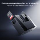 K&F Concept - Confezione da 2 batterie LP-E6NH da 2600 mAh e caricabatterie da 18 W, compatibili con le fotocamere Canon EOS R7, R5, R6, R, 5D Mark II/III/IV, 6D, 6D Mark II, 7D, 7D Mark II, 90D, 60D, 70D, 80D