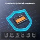 K&F Concept Canon LP-E10 Kamera-Akku (3er Pack) 1200mAh, Dreifach-Power, Dreifach-Slot LCD-Ladegerät-Kit Kompatibel für Canon EOS Rebel T7 T6 T5 T3 T100 Kiss X50 Kiss X70 EOS 1100D 1200D 1300D 2000D