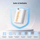 Batería DMW-BLK22 de 2520 mAh (paquete de 1), USB-C, 2,5 h de carga completa, compatible con Panasonic LUMIX S5, S5II, GH6, GH5, G5 II, S5 IIX, GH7, S9, G9 II, K&F CONCEPT