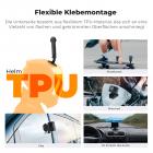 K&F Concept 3er Pack Flexibel Klebende Helmhalterung für Insta360 X5 X4 X3, Klebepad Helmbefestigung für GoPro Hero 13/12/11, DJI Osmo Action 3/4/5 Pro, Flache Gekrümmte Oberflächen Klebehalterung