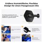 K&F Concept 3er Pack Flexibel Klebende Helmhalterung für Insta360 X5 X4 X3, Klebepad Helmbefestigung für GoPro Hero 13/12/11, DJI Osmo Action 3/4/5 Pro, Flache Gekrümmte Oberflächen Klebehalterung