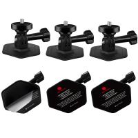 K&F Concept 3Pack Supporto Alessibile Adesivo per Casco per GoPro Hero 13/12/11/10/9/8/7 Black, DJI Osmo Action 3/4/5 Pro, Insta360 X5 X4 X3 Superfici Curve Piatte Adesive K&F Concept 3Pack Supporto Alessibile Adesivo per Casco per GoPro Hero 13/12/11/10/9/8/7 Black, DJI Osmo Action 3/4/5 Pro, Insta360 X5 X4 X3 Superfici Curve Piatte Adesive