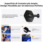 K&F Concept 3Pack Supporto Alessibile Adesivo per Casco per GoPro Hero 13/12/11/10/9/8/7 Black, DJI Osmo Action 3/4/5 Pro, Insta360 X5 X4 X3 Superfici Curve Piatte Adesive